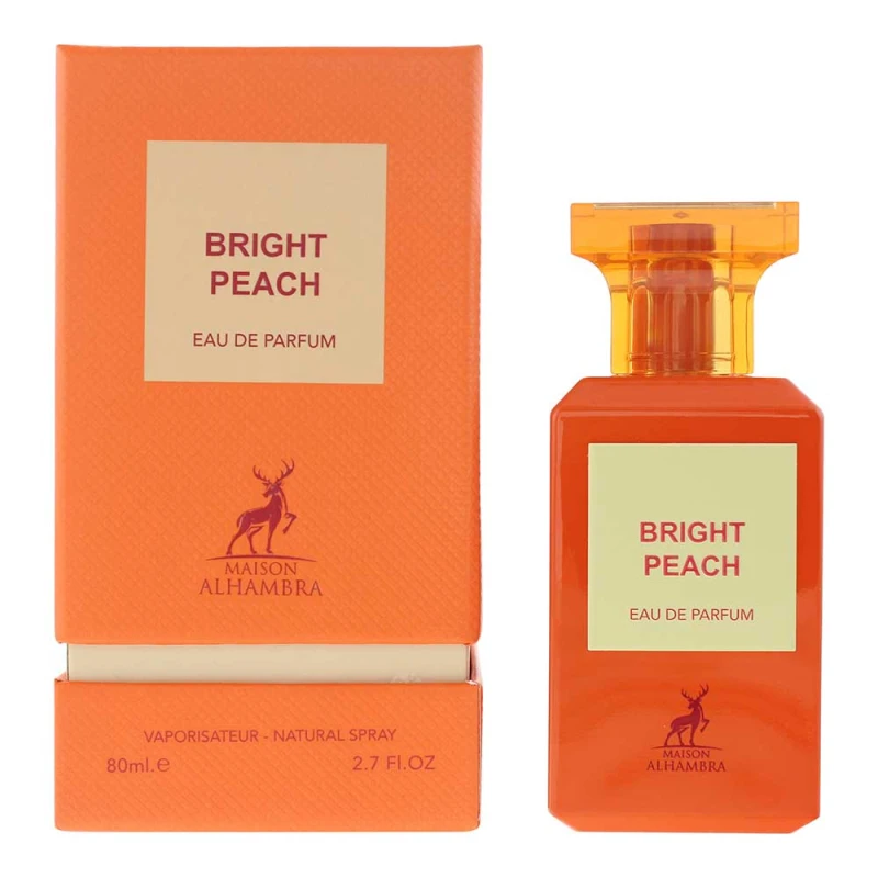 Image of Maison Alhambra Bright Peach Eau de Parfum 80ml