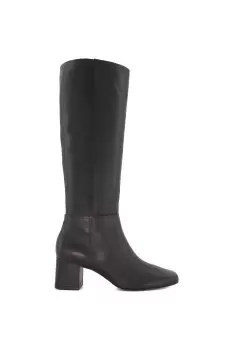 Image of 'Signature' Leather Knee High Boots