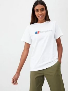 Image of Berghaus Logo Tee - White