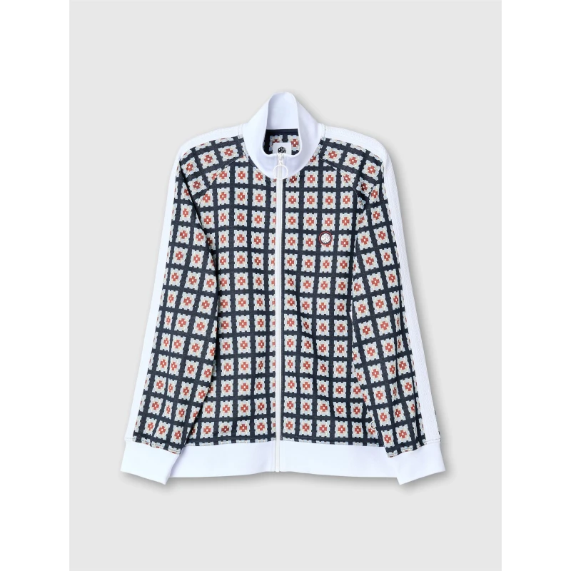 Image of Pretty Green Mens Timperley Tracksuit Top Multi male Small