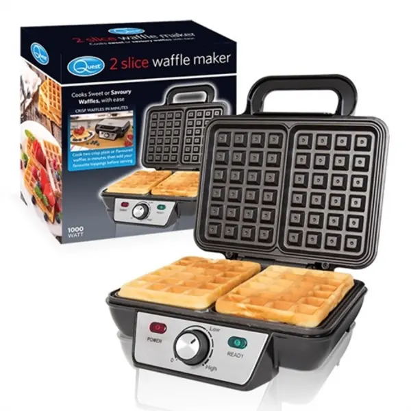 Image of Quest 2 Slice Waffle Maker 35950