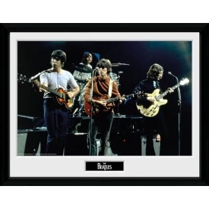 Image of The Beatles Live Framed #2 16x12 Photographic Print