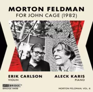Image of Morton Feldman For John Cage by Morton Feldman CD Album