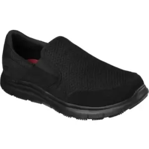 Image of Mens Flex Advantage McAllen Safety Work Shoe (8 uk) (Black) - Black - Skechers