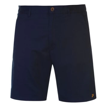 Image of Farah Vintage Hawk Chino Shorts - True Navy 412