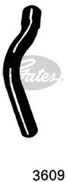 Image of Curved Radiator Hose 260mm X 26 Gates 3609