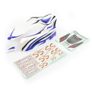 Image of Hobao Hyper Ss Electric Printed Body (Blue/White)