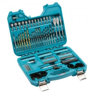 Image of Makita 100 Piece Trade Drill Bit Accessory Set