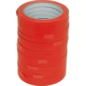 Image of Red Vinyl Tape - 9mm x 66m - Red - Avon