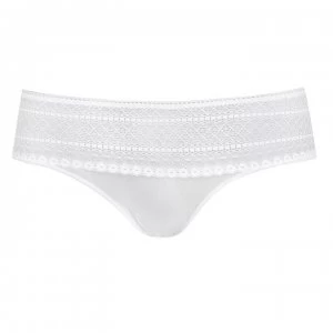Image of DKNY Tab Top Bikini Briefs - White