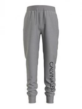 Image of Calvin Klein Jeans Boys Institutional Logo Jogger - Grey
