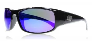 Image of Dirty Dog Muzzle Sunglasses Shiny Black AHMPOL Polariserade 65mm