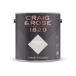 Image of Craig & Rose Chalky Emulsion Strawberry Hill - 5L