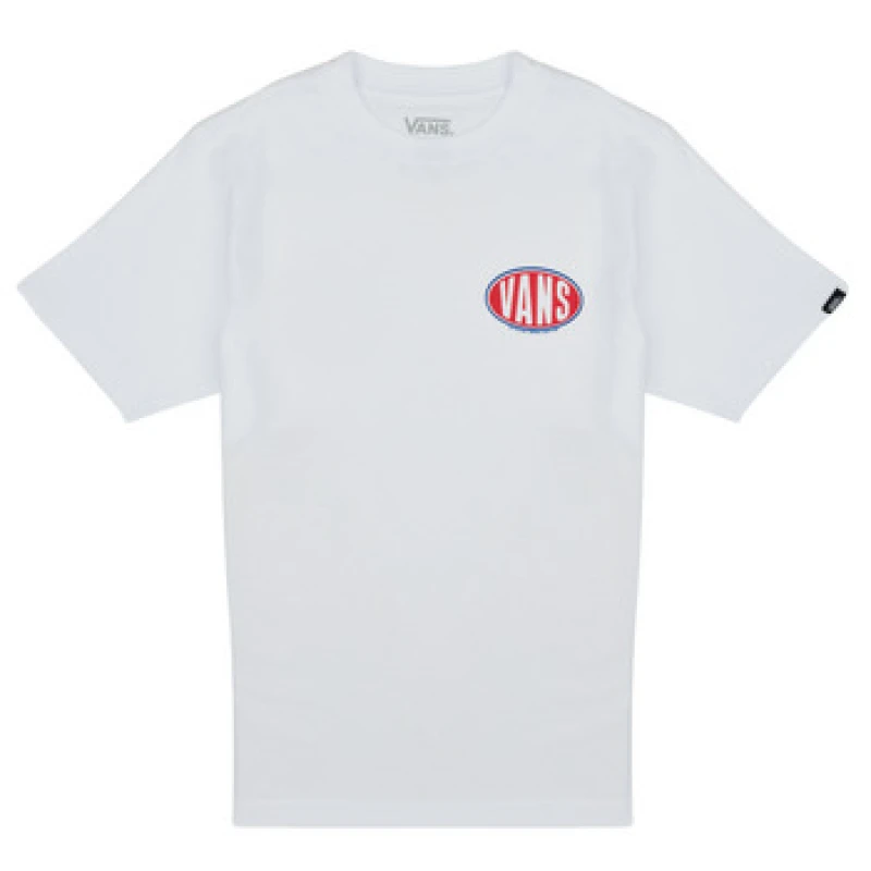Image of Vans Spray On SS boys's Children's T shirt in White