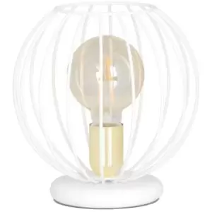 Image of Emibig Albio White Table Lamp 1x E27