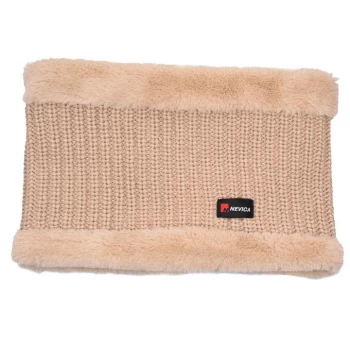 Image of Nevica Knitted Fleece Skuff Womens - Oatmeal