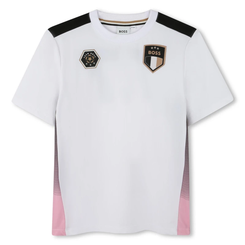 Image of Boss Kids Logo T-Shirt White 10P male 12Y