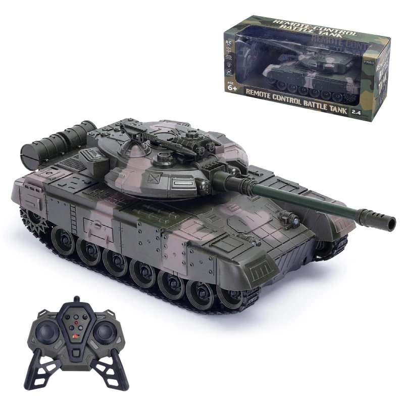Image of CMJ RC Cars Team CMJ RC Cars Remote Control Tank Remote Controlled Cars One Size Green 97029415000