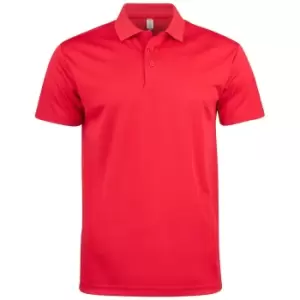 Image of Clique Unisex Adult Basic Active Polo Shirt (L) (Red)