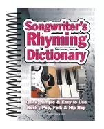 Image of songwriters rhyming dictionary quick simple and easy to use rock pop folk a
