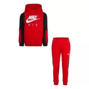 Image of Nike Air OTH Hoodie and Jogger Set - Red