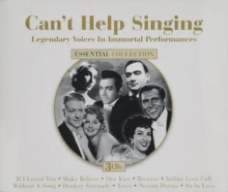 Image of Can't Help Singing: Legendary Voices in Immortal Performances CD / Album