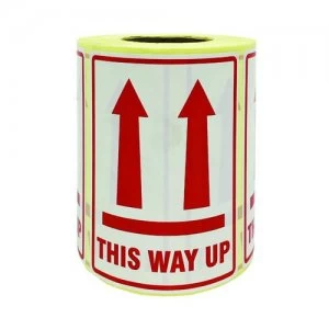Image of This Way Up Parcel Labels 500 Per Roll MA07625
