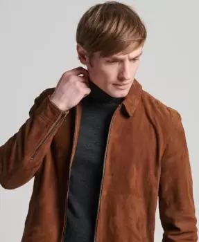 Image of Superdry Studios Coach Suede Jacket