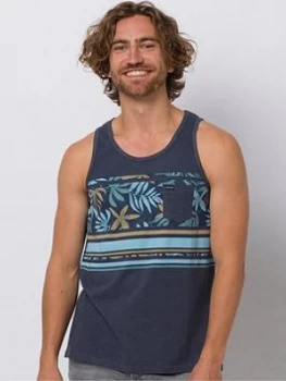 Image of Animal Viper Vest - Blue Marl