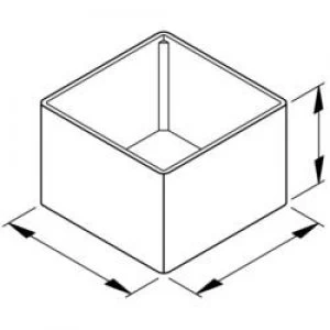 Image of Module casing 38.8 x 38.8 x 26.5 Polyamide 6.6 Black