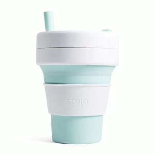 Image of Stojo Mint Biggie Collapsible Cup