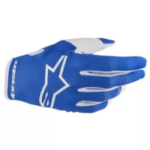 Image of Alpinestars Radar UCLA Blue White Gloves S