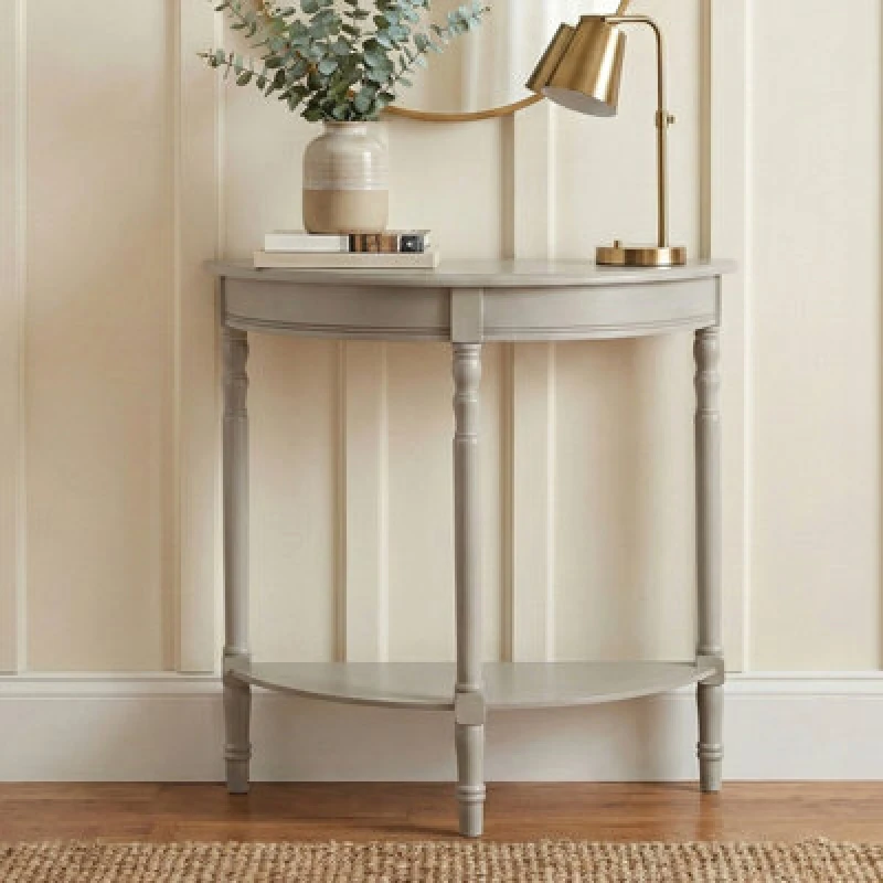 Image of Orsina Heritage Vintage Grey Pine Console Table
