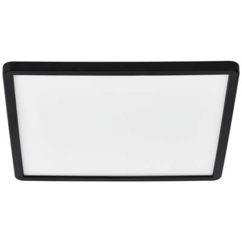 Image of Nordlux Nordlux 2015066103 Oja Square 29 LED ceiling light LED (monochrome) LED 14.5 W Black 2015066103