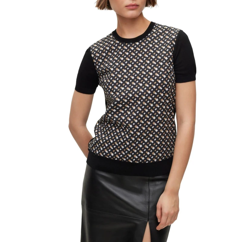 Image of Boss Fordana Sweater Multi Colour female 10