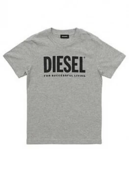 Image of Diesel Boys Classic Short Sleeve Logo T-Shirt