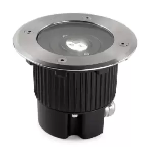 Image of Gea Outdoor LED Recessed Ground Uplight Stainless Steel Polished 12.5cm 549lm 4000K IP67