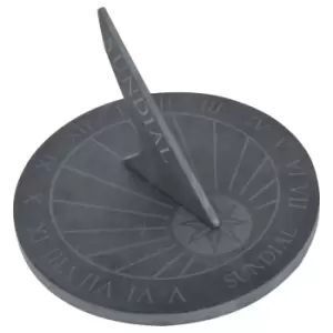 Image of World of Weather Round Slate Sundial