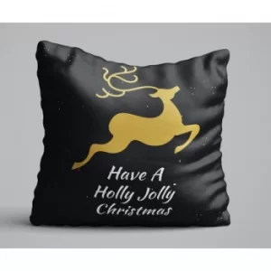 Image of KRLNTXMAS-8 Multicolor Cushion
