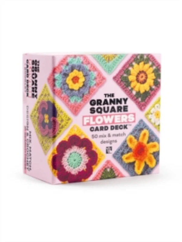 Image of The Granny Square Flowers Card Deck : 50 Mix and Match Designs General merchandise