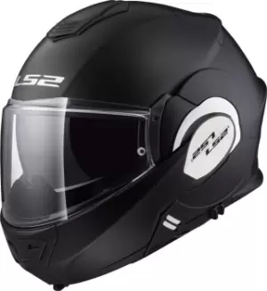 Image of LS2 FF399 Valiant Single Mono Helmet, black, Size S, black, Size S