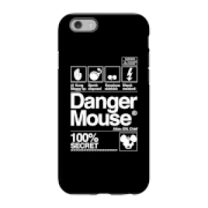 Image of Danger Mouse 100% Secret Phone Case for iPhone and Android - iPhone 6S - Tough Case - Gloss