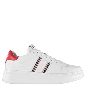 Image of Karl Lagerfeld Kapri Stripe Trainers - White