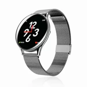 Image of Aquarius Aq137 Round Screen Fitness Tracker Silver