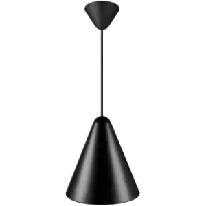 Image of Nordlux Lighting - Nordlux Nono Dome Pendant Ceiling Light Black E27
