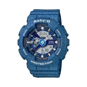 Image of Casio Baby-G Standard Analog-Digital Watch BA-110DC-2A2 - Blue