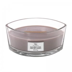Image of WoodWick Black Amber & Citrus Ellipse Candle 453.6g