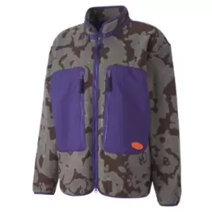 Image of Puma Sportstyle x P.A.M Polar Fleece Jacket - Grey