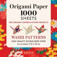 Image of origami paper washi patterns 1 000 sheets 4 10cm tuttle origami paper high