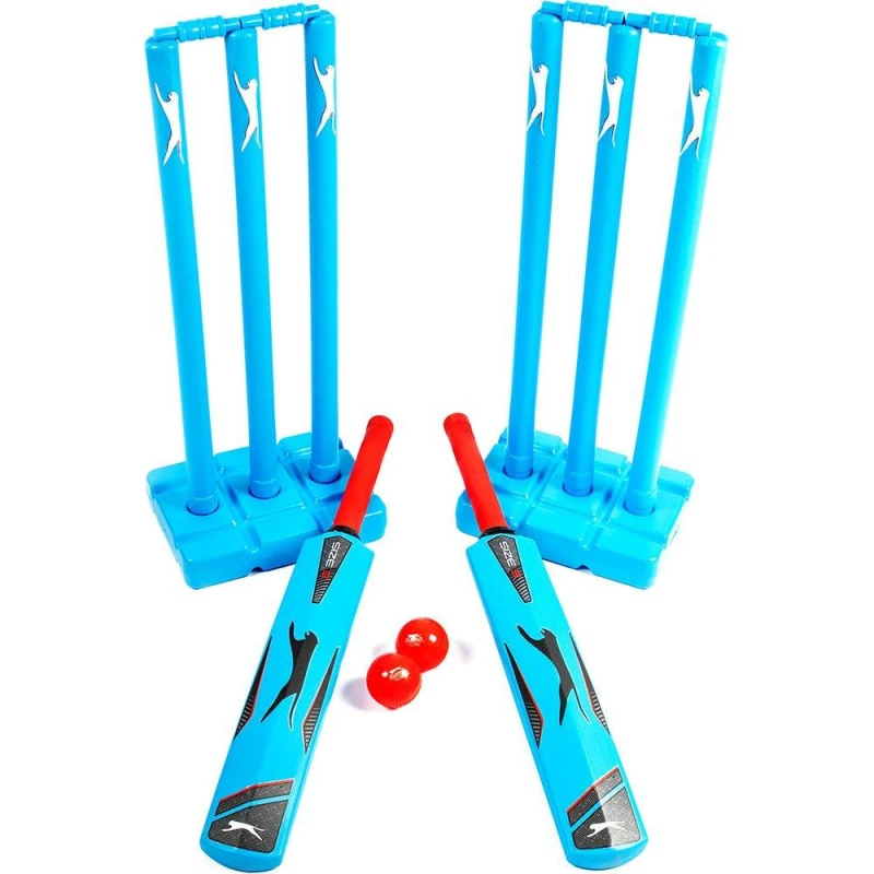 Image of Slazenger Academy Plastic Cricket Set Neutral unisex Size 1